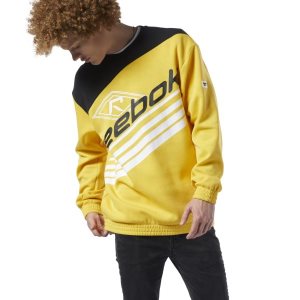 Reebok Classic Advance Crew Sweatshirt Herren - HellGrün Gelb - DE 069-TBL